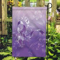 Lupus Awareness Month Garden Flag Polynesian Style LT05 Garden Flag Lilac - Polynesian Pride