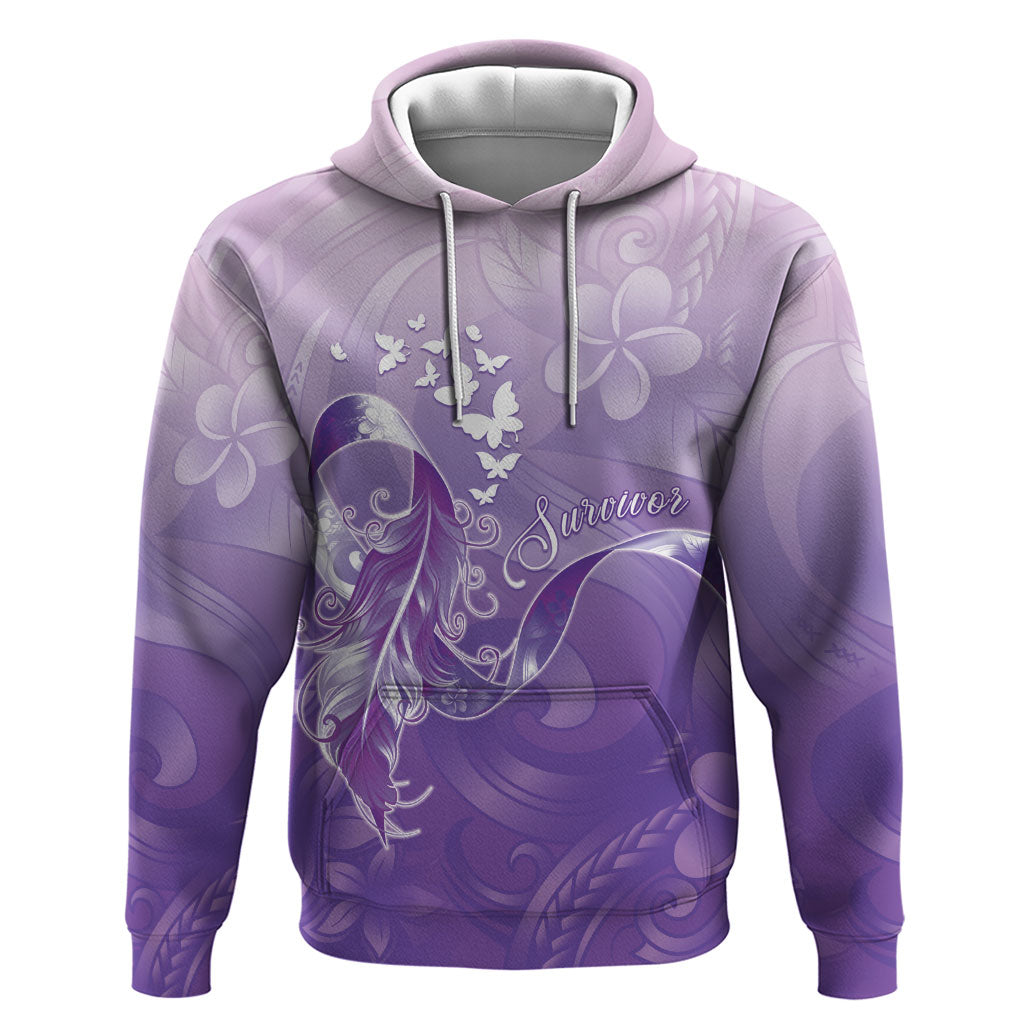 Lupus Awareness Month Hoodie Polynesian Style