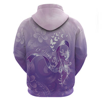 Lupus Awareness Month Hoodie Polynesian Style