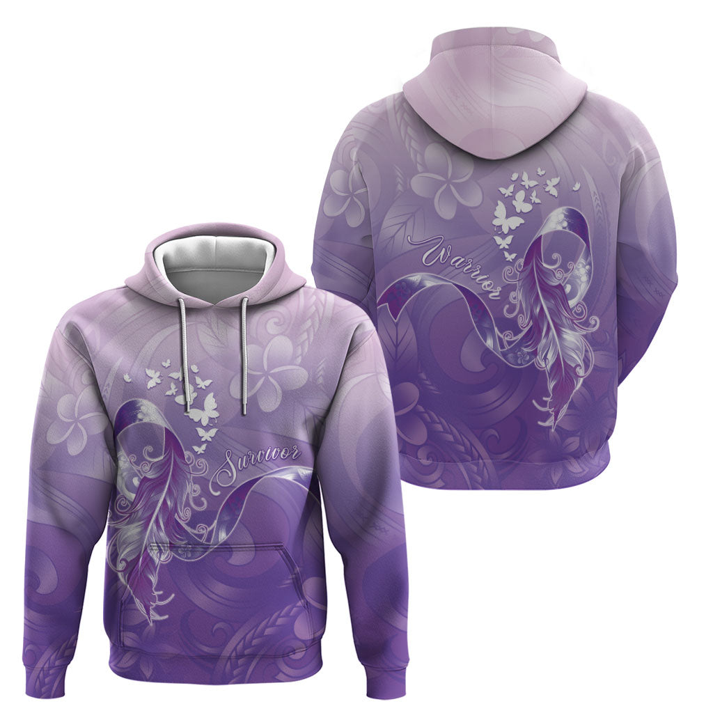 Lupus Awareness Month Hoodie Polynesian Style