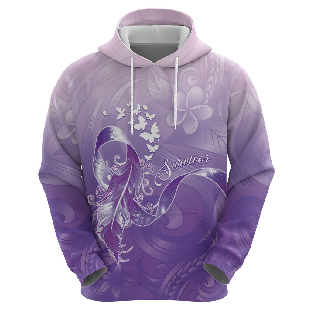 Lupus Awareness Month Hoodie Polynesian Style