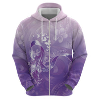 Lupus Awareness Month Hoodie Polynesian Style