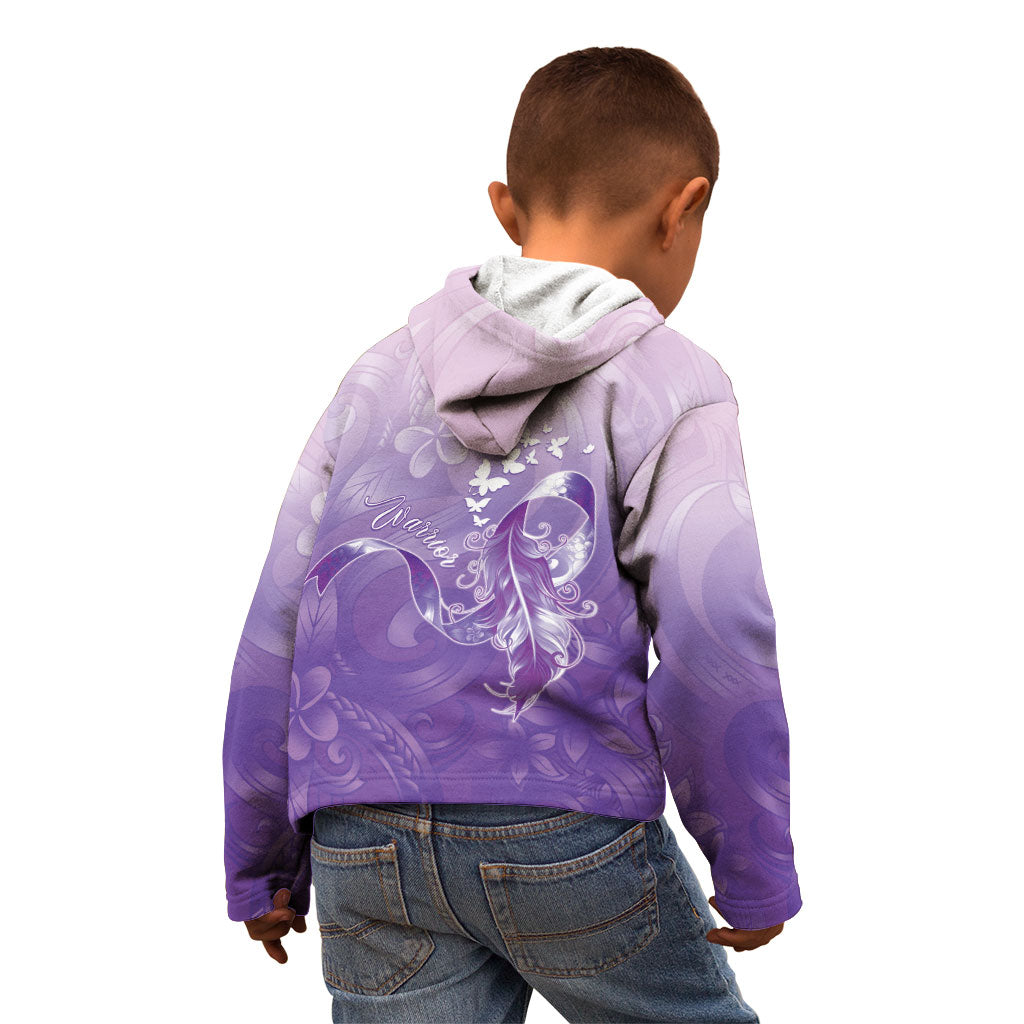 Lupus Awareness Month Kid Hoodie Polynesian Style LT05 - Polynesian Pride