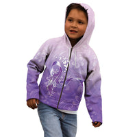 Lupus Awareness Month Kid Hoodie Polynesian Style LT05 - Polynesian Pride