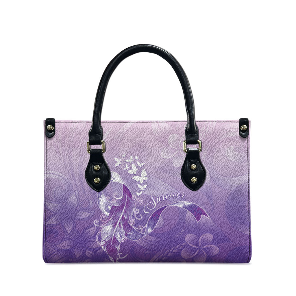 Lupus Awareness Month Leather Bag Polynesian Style LT05 - Polynesian Pride