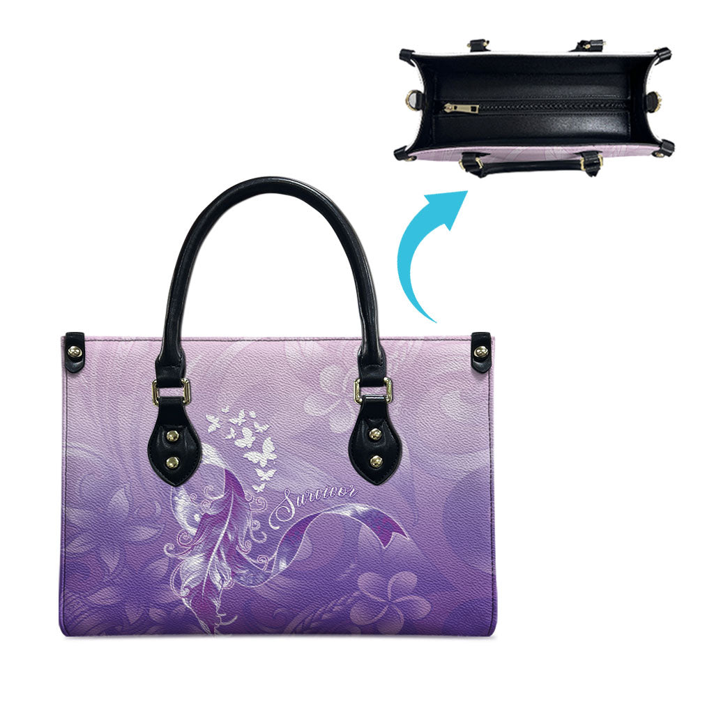 Lupus Awareness Month Leather Bag Polynesian Style LT05 - Polynesian Pride