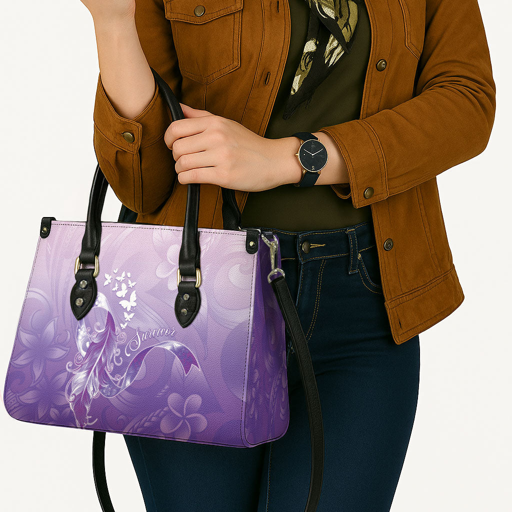 Lupus Awareness Month Leather Bag Polynesian Style LT05 - Polynesian Pride