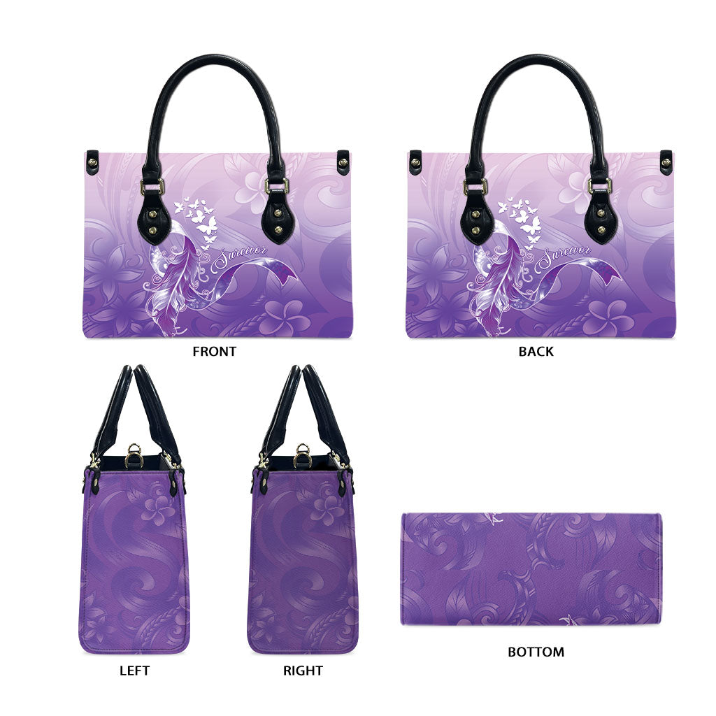 Lupus Awareness Month Leather Bag Polynesian Style LT05 - Polynesian Pride