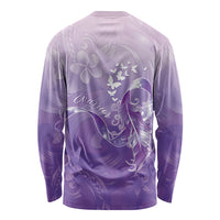 Lupus Awareness Month Long Sleeve Shirt Polynesian Style LT05 - Polynesian Pride