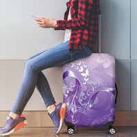 Lupus Awareness Month Luggage Cover Polynesian Style LT05 - Polynesian Pride