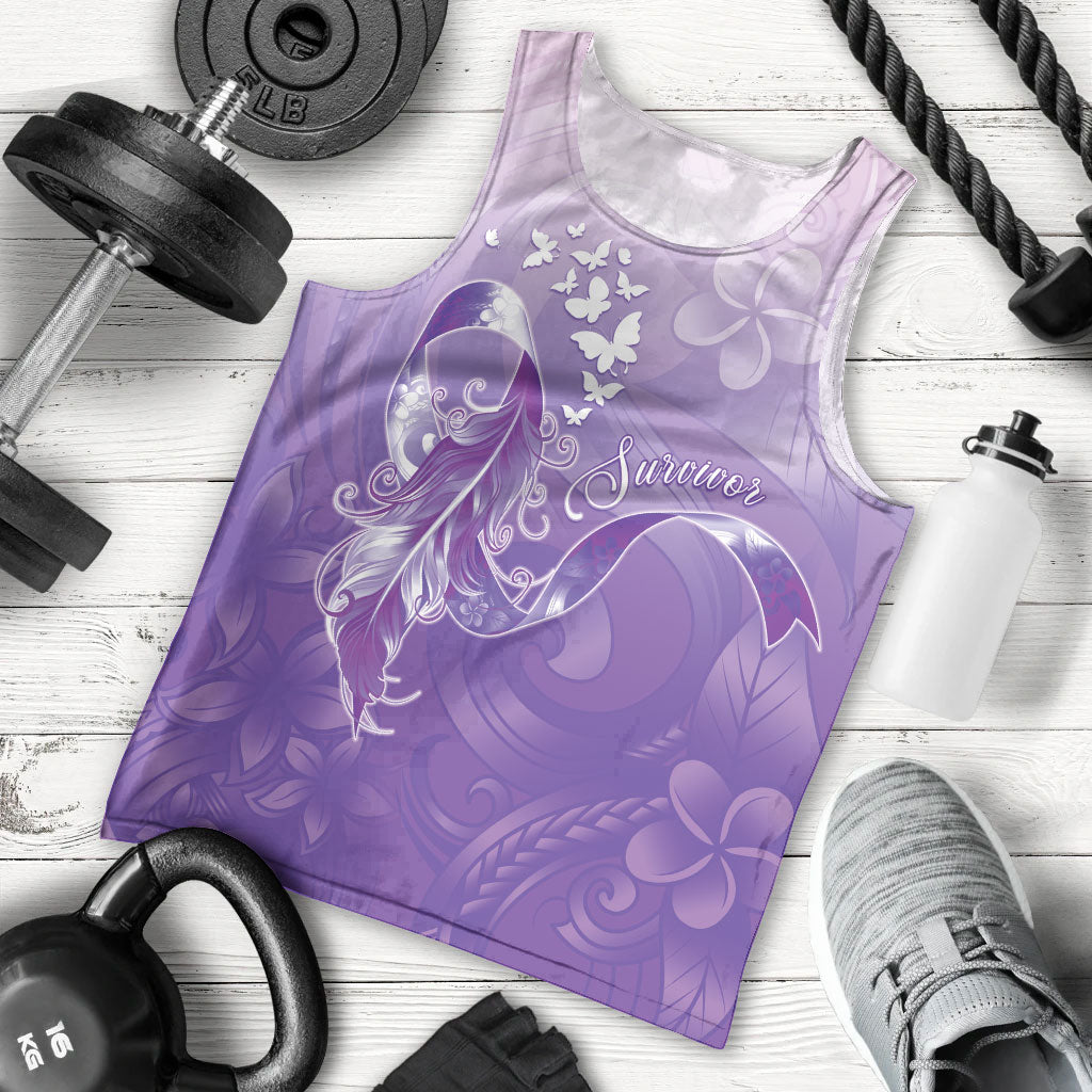 Lupus Awareness Month Men Tank Top Polynesian Style LT05 - Polynesian Pride
