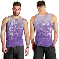 Lupus Awareness Month Men Tank Top Polynesian Style LT05 - Polynesian Pride
