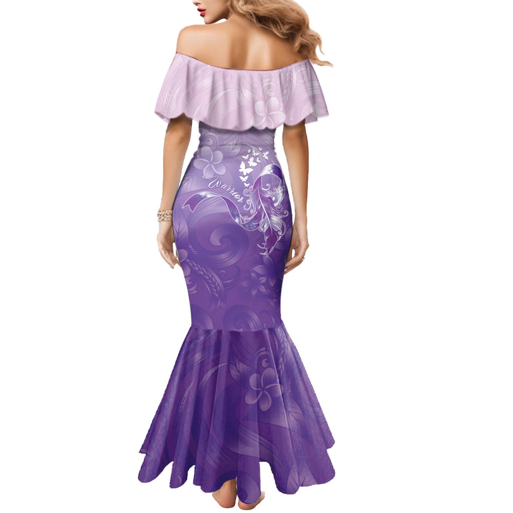 Lupus Awareness Month Mermaid Dress Polynesian Style LT05 - Polynesian Pride