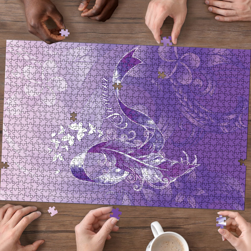 Lupus Awareness Month Puzzle Polynesian Style LT05 - Polynesian Pride