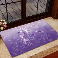 Lupus Awareness Month Rubber Doormat Polynesian Style LT05 - Polynesian Pride