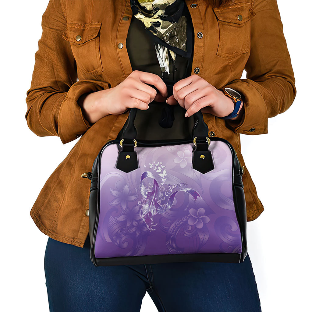 Lupus Awareness Month Shoulder Handbag Polynesian Style LT05 - Polynesian Pride