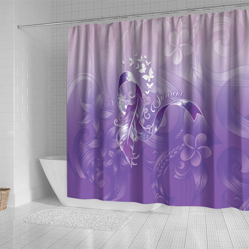Lupus Awareness Month Shower Curtain Polynesian Style LT05 - Polynesian Pride