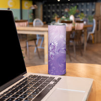 Lupus Awareness Month Skinny Tumbler Polynesian Style LT05 - Polynesian Pride