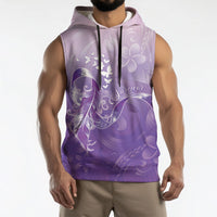 Lupus Awareness Month Sleeveless Hoodie Polynesian Style LT05 - Polynesian Pride