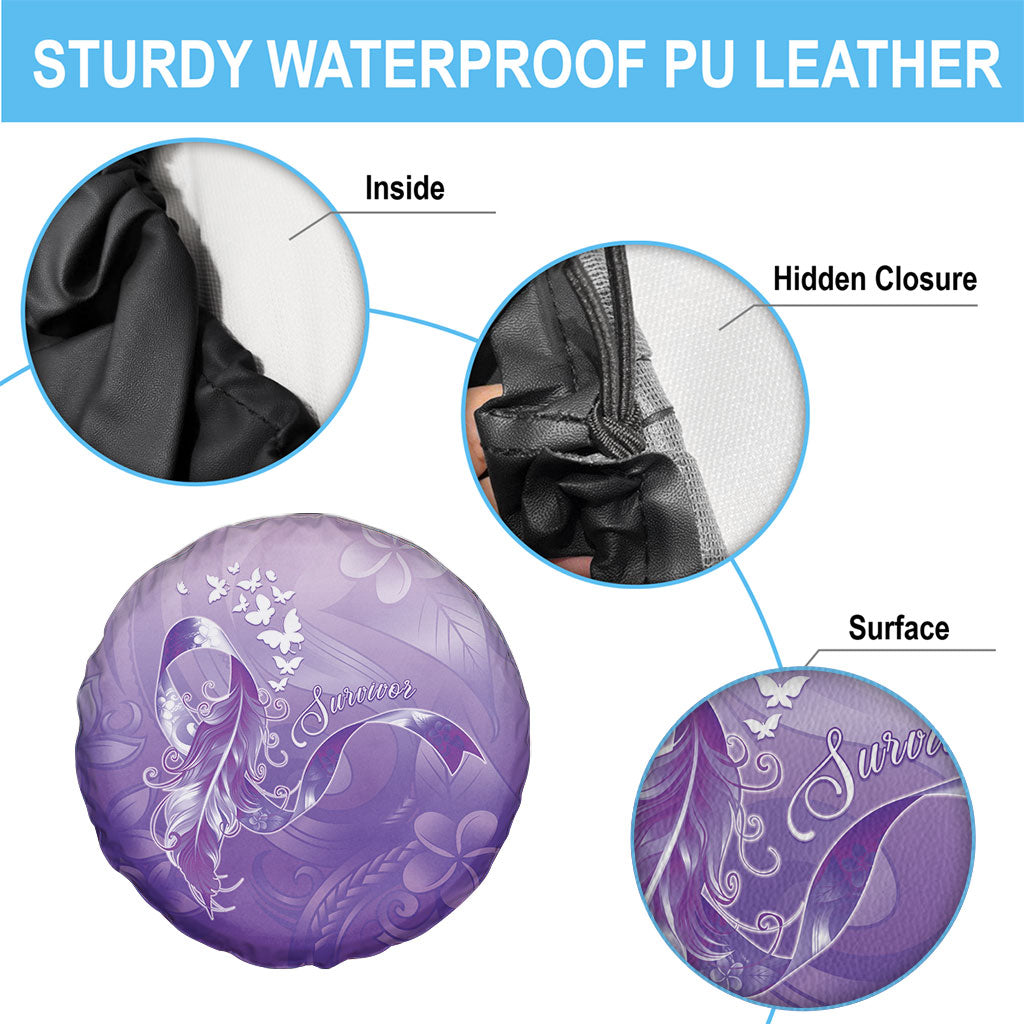 Lupus Awareness Month Spare Tire Cover Polynesian Style LT05 - Polynesian Pride