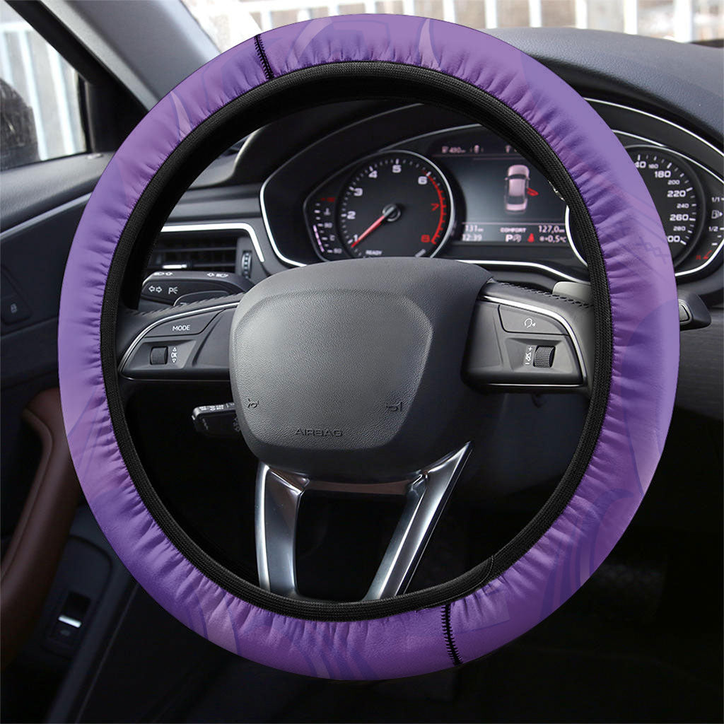 Lupus Awareness Month Steering Wheel Cover Polynesian Style LT05 - Polynesian Pride