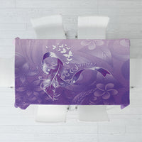 Lupus Awareness Month Tablecloth Polynesian Style LT05 Lilac - Polynesian Pride