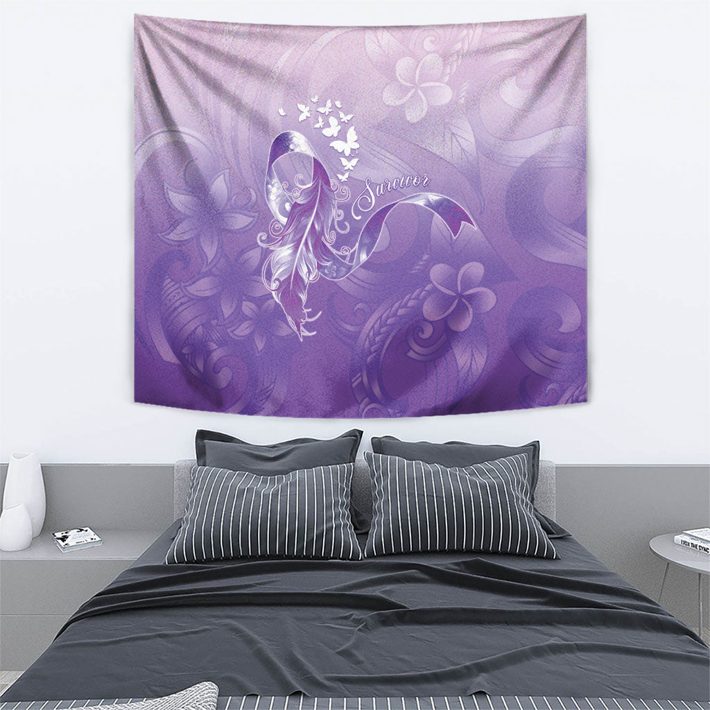 Lupus Awareness Month Tapestry Polynesian Style LT05 - Polynesian Pride