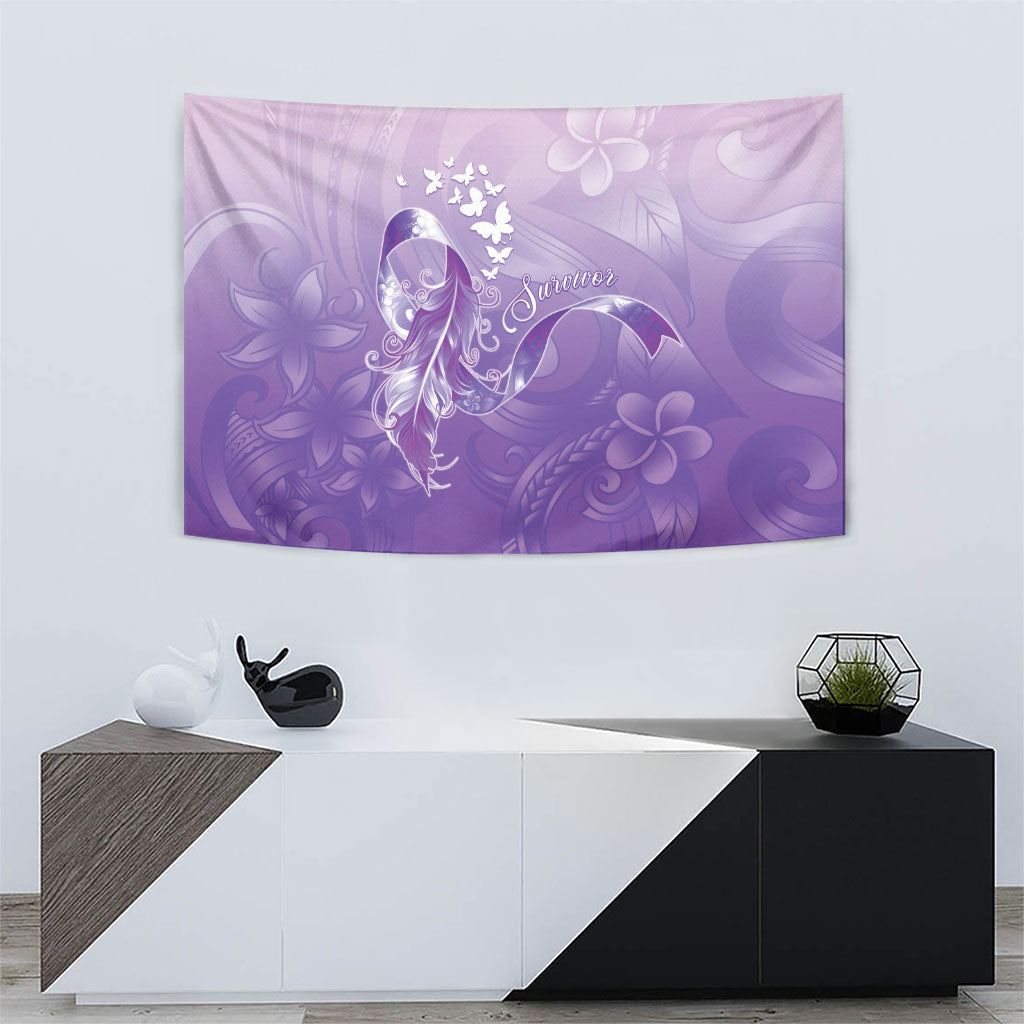 Lupus Awareness Month Tapestry Polynesian Style LT05 - Polynesian Pride