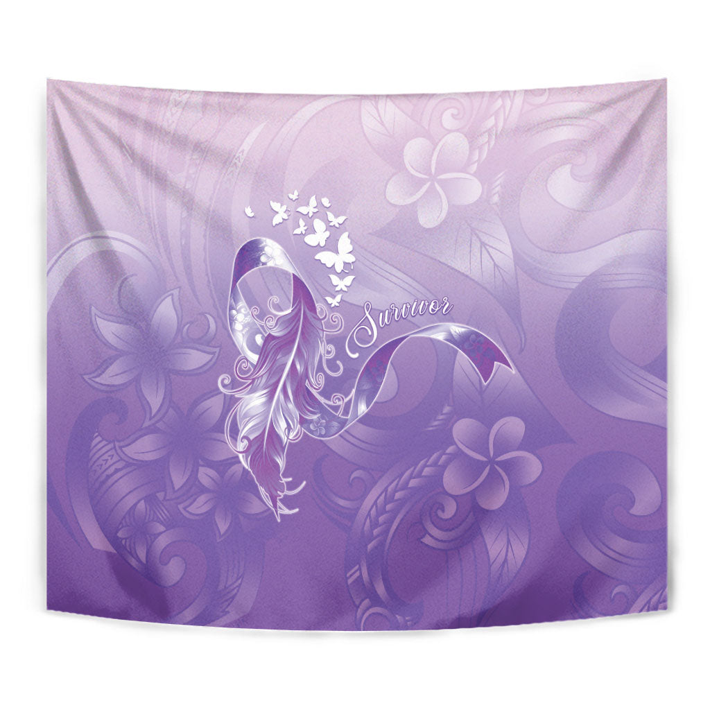 Lupus Awareness Month Tapestry Polynesian Style LT05 - Polynesian Pride
