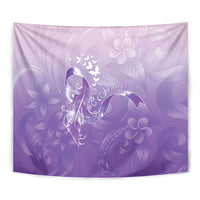 Lupus Awareness Month Tapestry Polynesian Style LT05 - Polynesian Pride