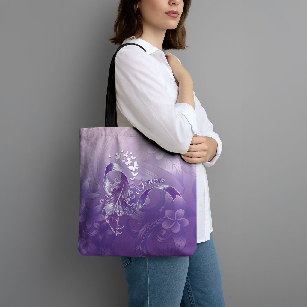Lupus Awareness Month Tote Bag Polynesian Style LT05 - Polynesian Pride