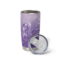 Lupus Awareness Month Tumbler Cup Polynesian Style LT05 - Polynesian Pride
