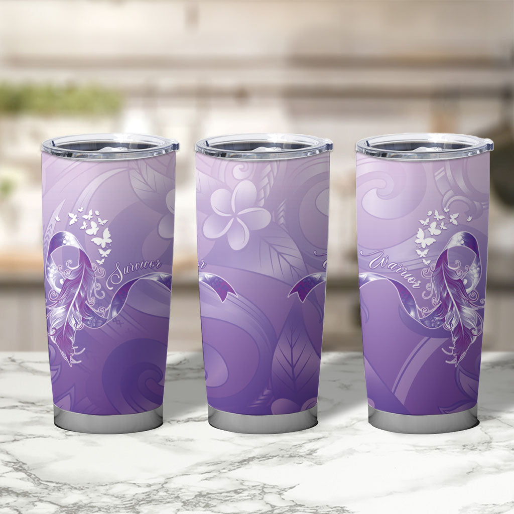 Lupus Awareness Month Tumbler Cup Polynesian Style LT05 - Polynesian Pride
