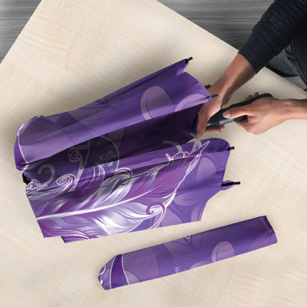 Lupus Awareness Month Umbrella Polynesian Style LT05 - Polynesian Pride