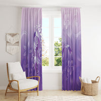 Lupus Awareness Month Window Curtain Polynesian Style LT05 - Polynesian Pride