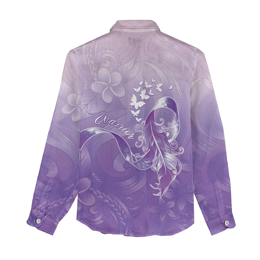 Lupus Awareness Month Women Casual Shirt Polynesian Style LT05 - Polynesian Pride
