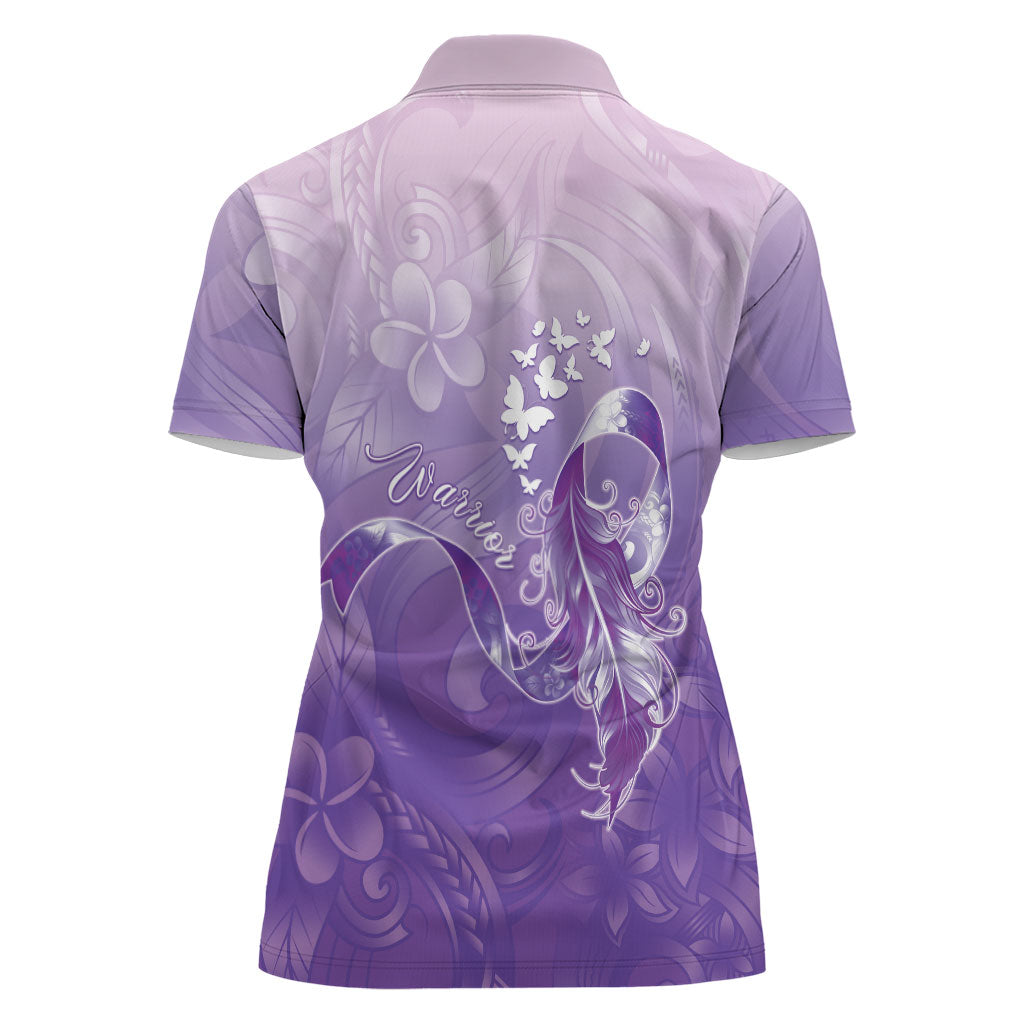 Lupus Awareness Month Women Polo Shirt Polynesian Style LT05 - Polynesian Pride