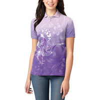 Lupus Awareness Month Women Polo Shirt Polynesian Style LT05 - Polynesian Pride
