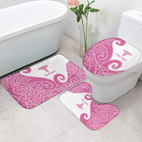 Personalised New Zealand Nurse Bathroom Set Maori Koru Pink Version LT05 - Polynesian Pride