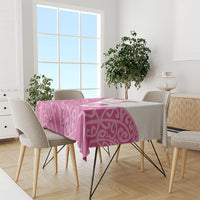 Personalised New Zealand Nurse Tablecloth Maori Koru Pink Version LT05 - Polynesian Pride