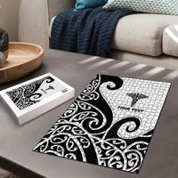 Personalised New Zealand Nurse Puzzle Maori Koru Black Version LT05 - Polynesian Pride