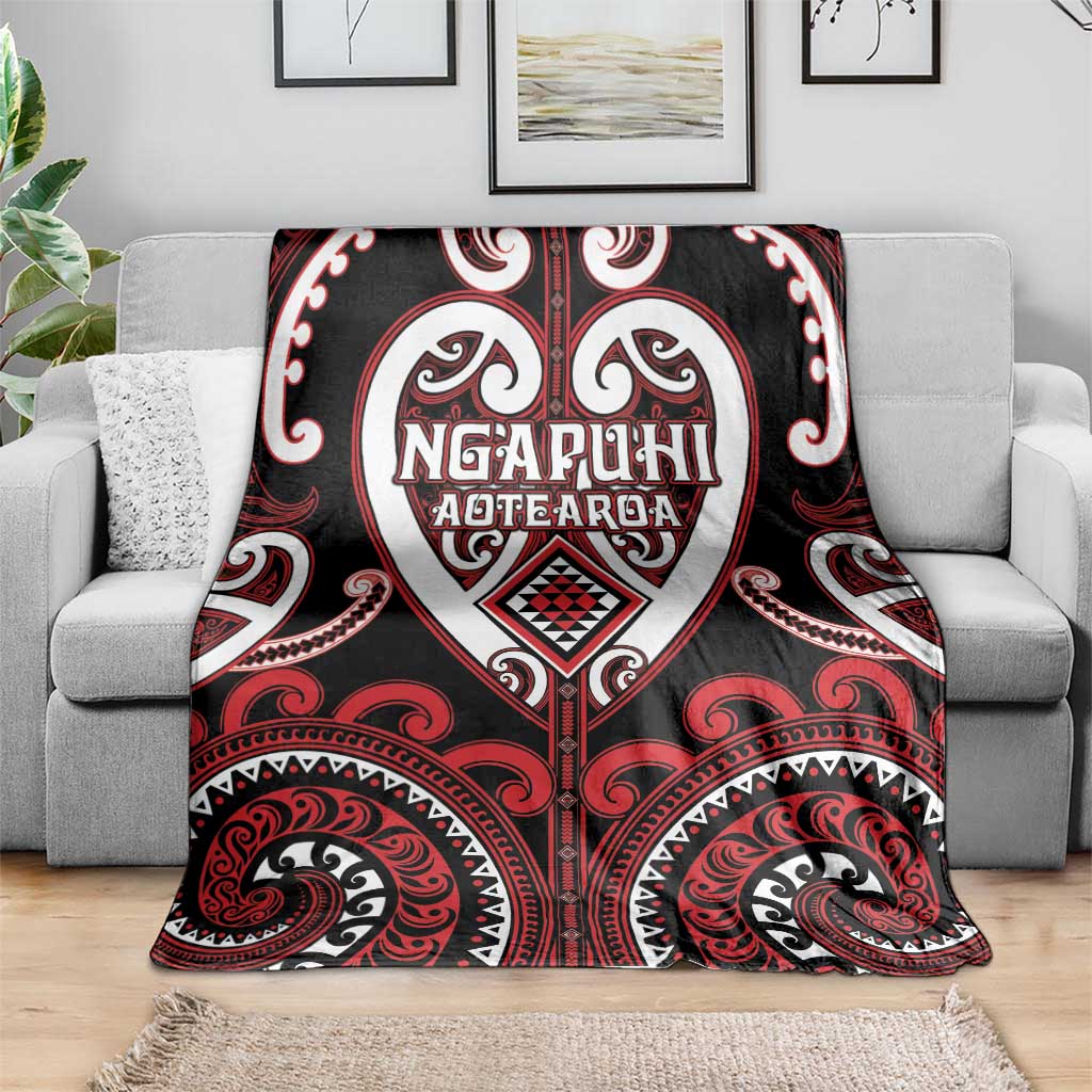 Aotearoa Ngapuhi Blanket Maori Tribal Pattern