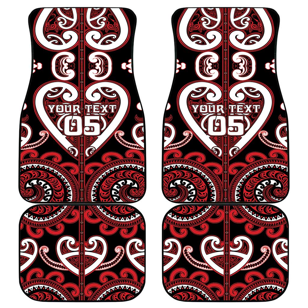 Aotearoa Ngapuhi Car Mats Maori Tribal Pattern LT05 - Polynesian Pride
