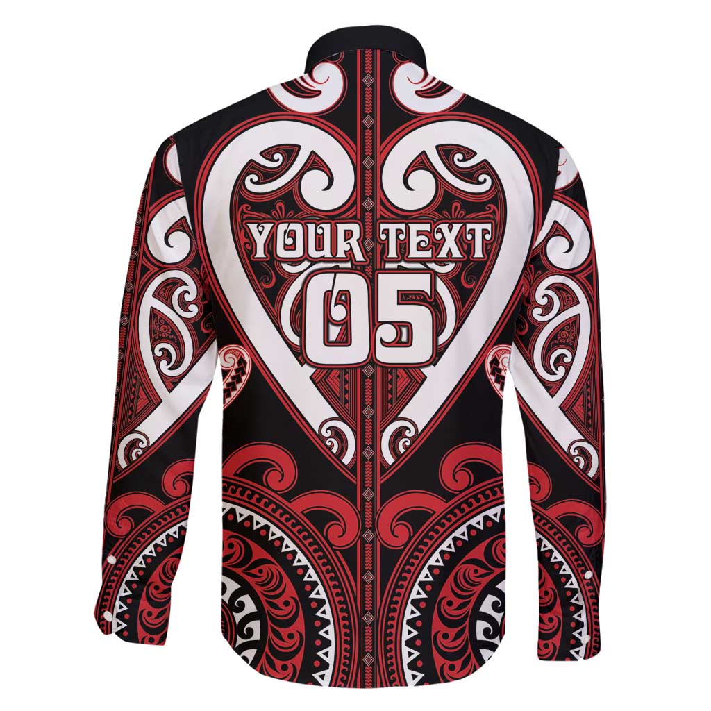Custom Aotearoa Ngapuhi Family Matching Long Sleeve Bodycon Dress and Hawaiian Shirt Maori Tribal Pattern
