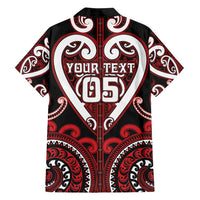 Custom Aotearoa Ngapuhi Family Matching Summer Maxi Dress and Hawaiian Shirt Maori Tribal Pattern