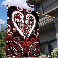 Aotearoa Ngapuhi Garden Flag Maori Tribal Pattern