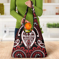 Aotearoa Ngapuhi Grocery Bag Maori Tribal Pattern LT05 - Polynesian Pride