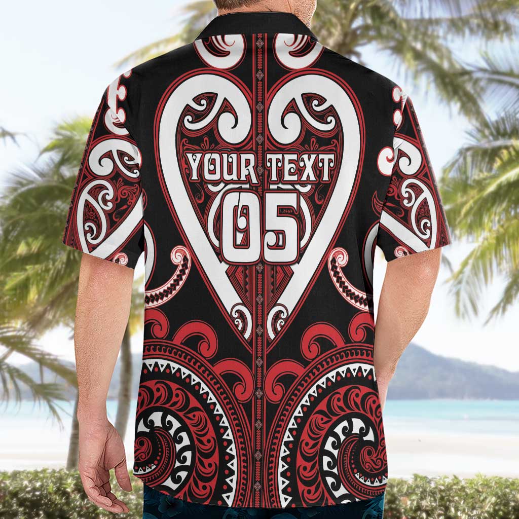 Custom Aotearoa Ngapuhi Hawaiian Shirt Maori Tribal Pattern