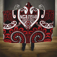 Aotearoa Ngapuhi Hooded Blanket Maori Tribal Pattern LT05 - Polynesian Pride