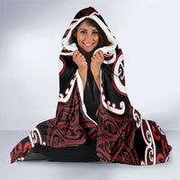Aotearoa Ngapuhi Hooded Blanket Maori Tribal Pattern LT05 - Polynesian Pride